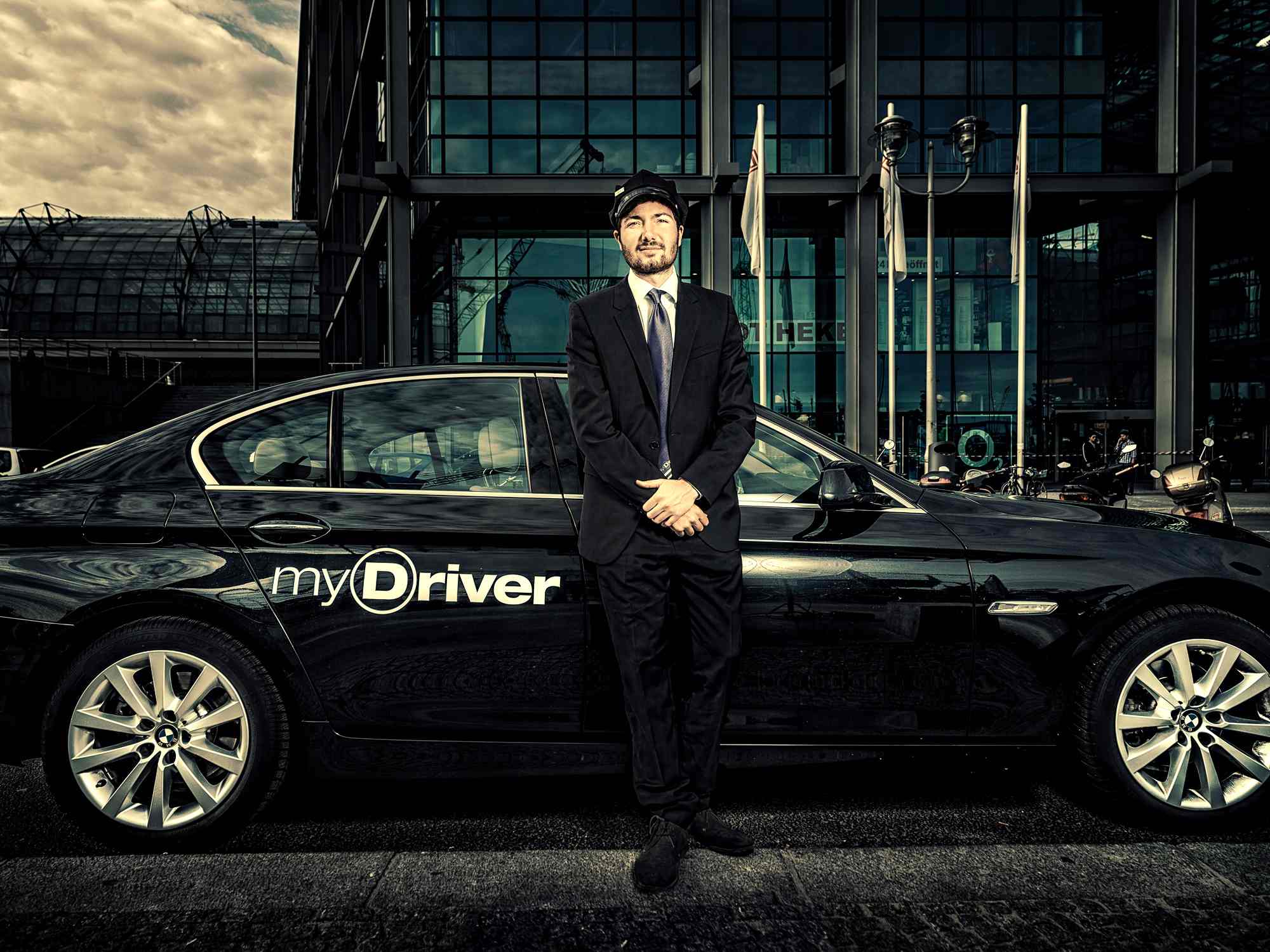 myDriver verfügt über einen eigenen Pool an Fahrzeugen und Fahrern