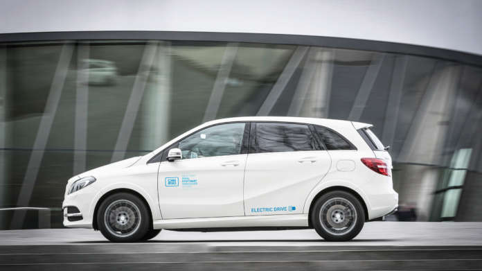 Mercedes B-Klasse Electric Drive von car2go