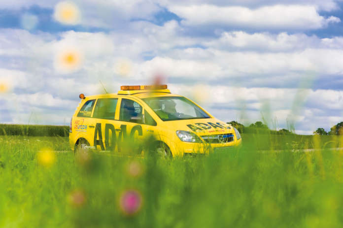 Die ADAC Straßenwacht unterwegs